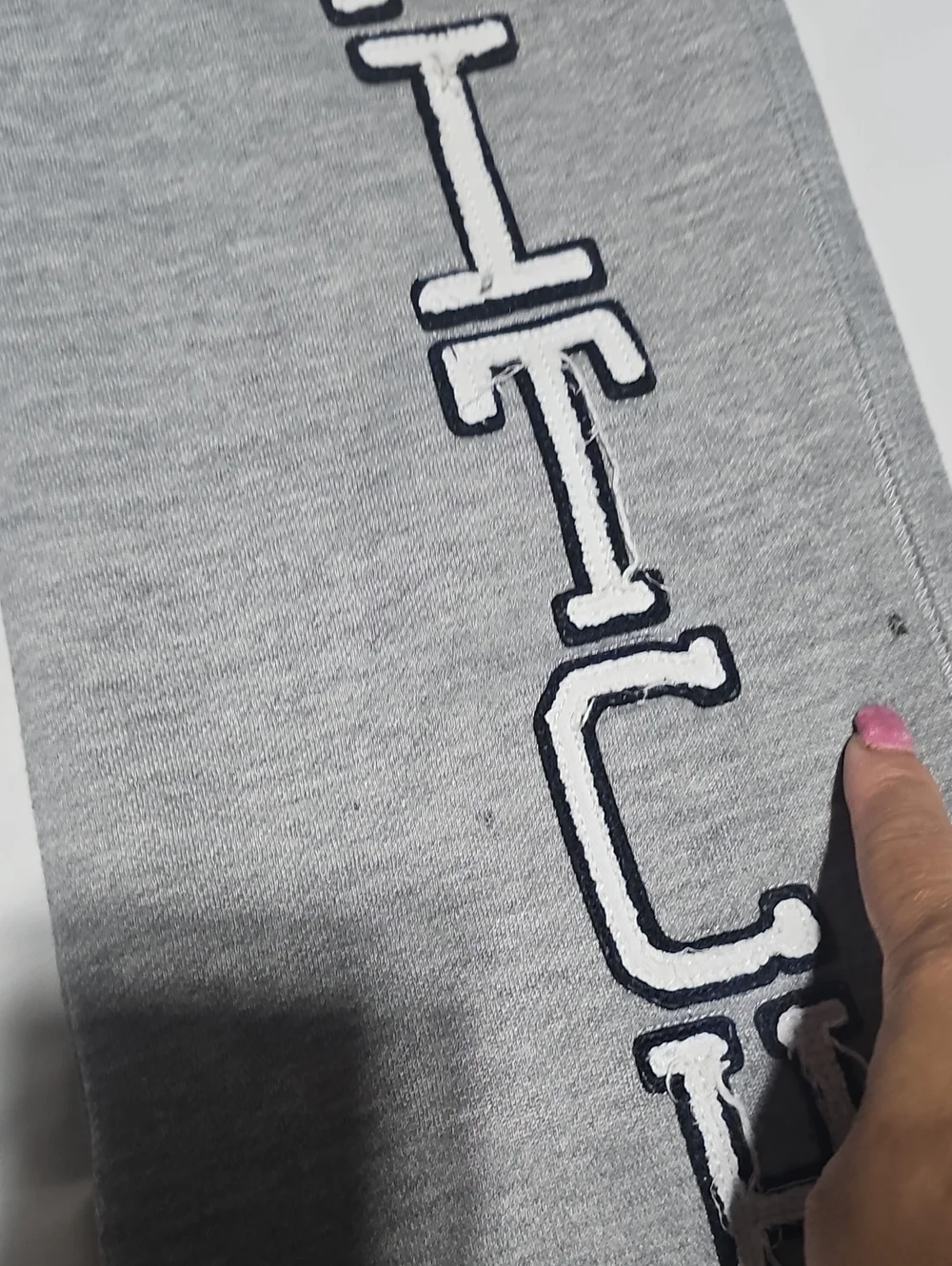 💖Abercrombie&Fitch heather gray heritage flare sweatpants Sm W13 BR10 IS28 ASIS - Picture 6 of 12